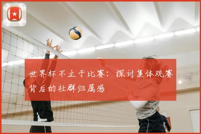 世界杯不止于比赛:探讨集体观赛背后的社群归属感